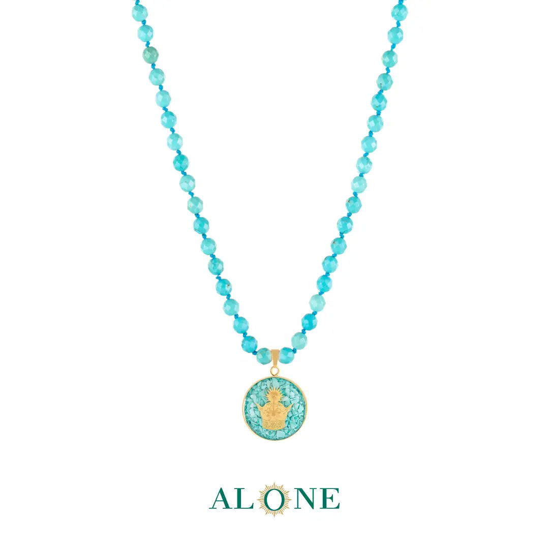 گردنبند فیروزه تاج