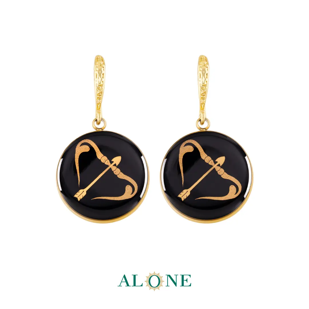 گوشواره گرد انیکس آذر