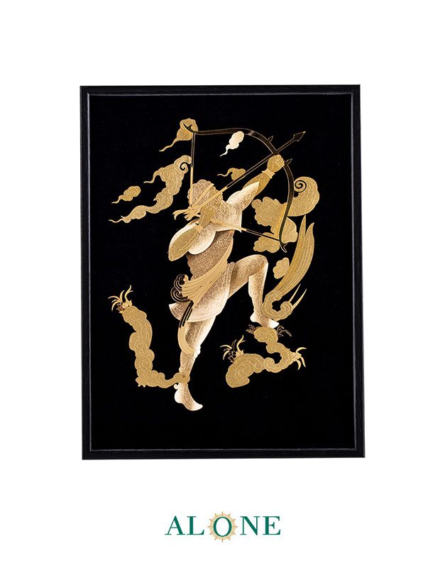 تابلو آرش مشکی 31*36 - Image 2