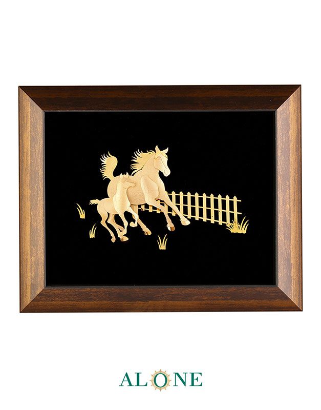 تابلو نوندان قهوه ای 41*46 - Image 2