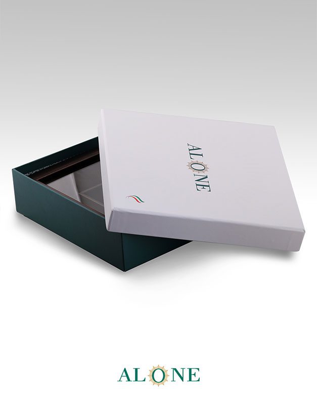 تابلو کشتی عمودی و موج قهوه ای 36*32 - Image 5