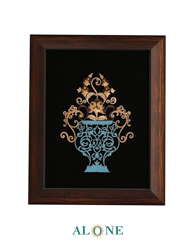 تابلو تمیس قهوه ای - Image 2