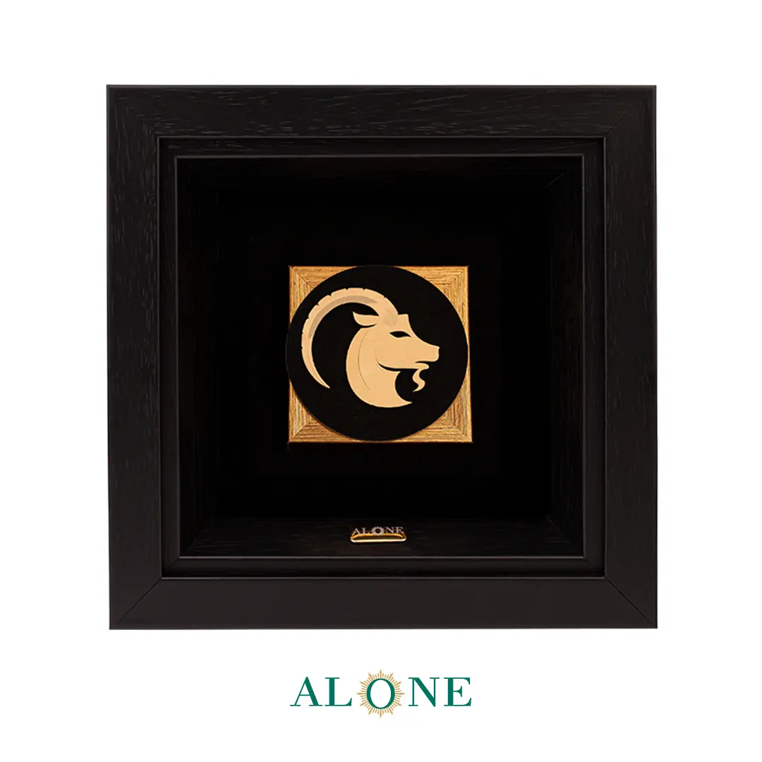 تابلو دی گرد مشکی 21*21