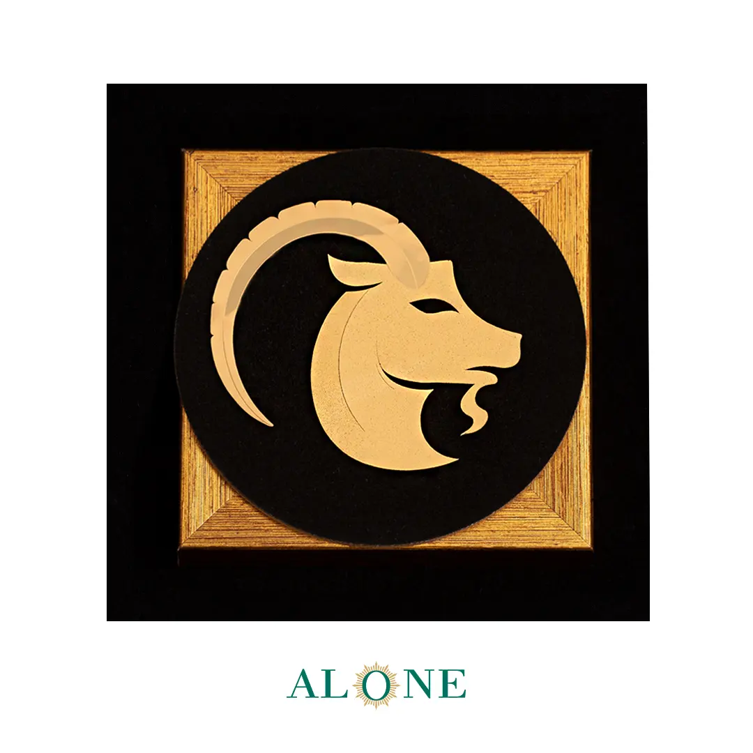 تابلو دی گرد مشکی 21*21 - Image 2