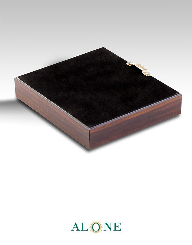 تابلو ط همه دنیامی قهوه ای 14*16 - Image 3