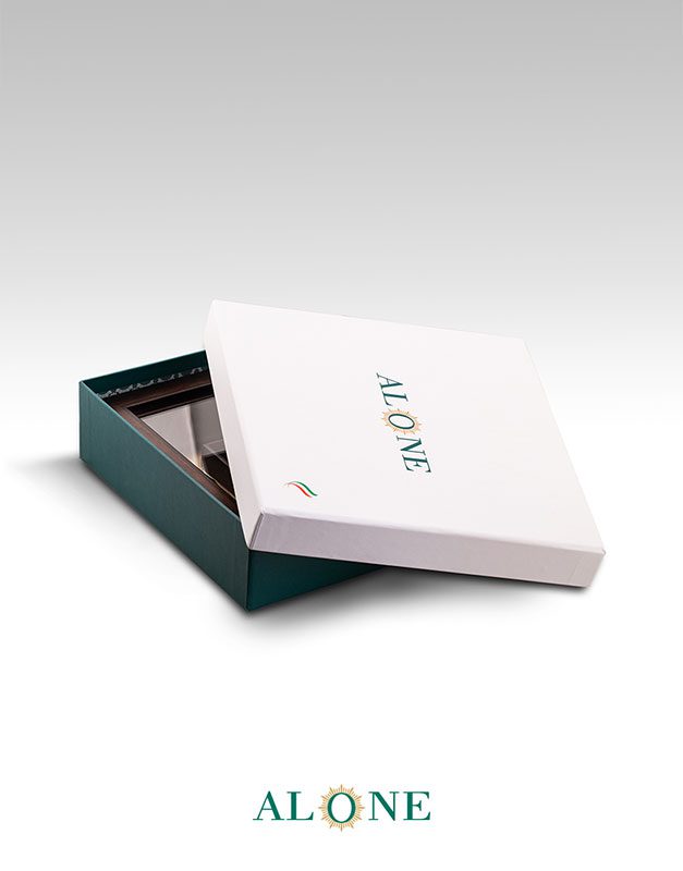 تابلو علی ابن موسی الرضا قهوه ای 36*36 - Image 5