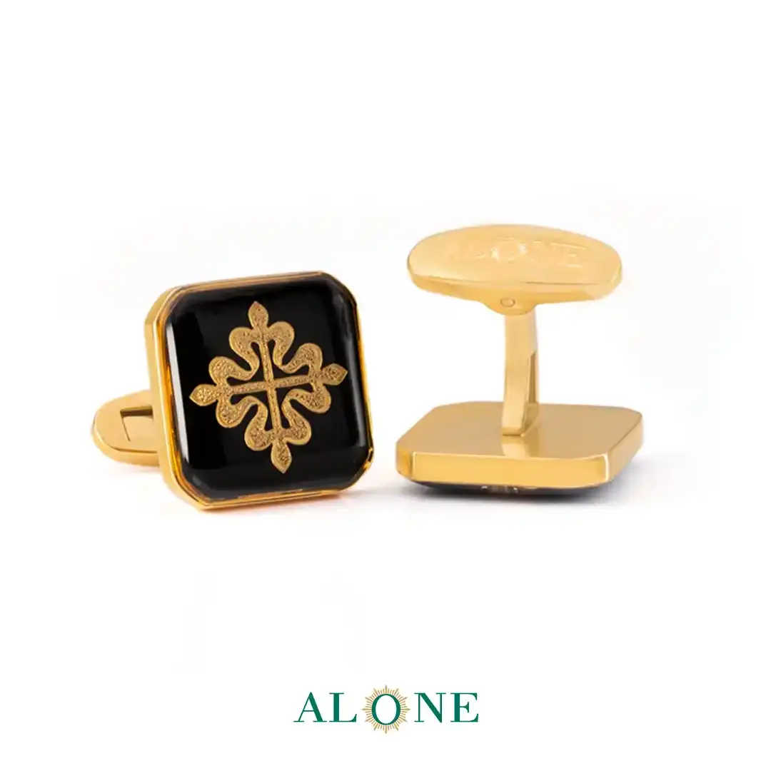 دکمه سردست مربع انیکس پتک فیلیپ