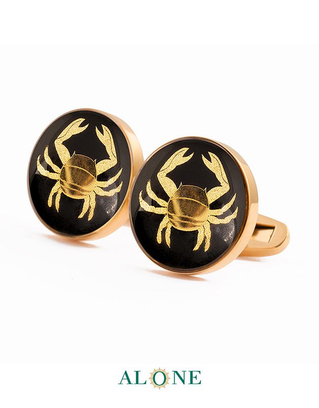 دکمه سردست گرد انیکس تیر - Image 2