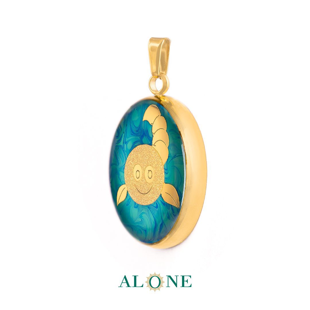 آویز کودکانه آبی ابربادی آبان - Image 2