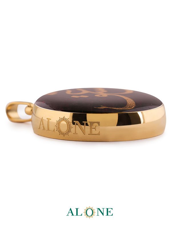 آویز بزرگ گرد گارنت عشق - Image 3