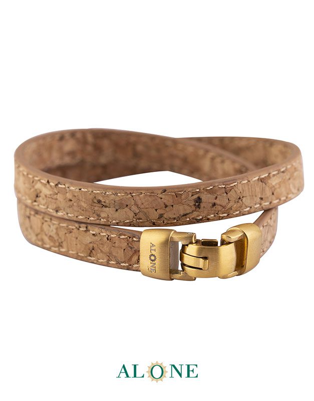 بند مچ چرم دو دور كرم 1-1-1068 - Image 2