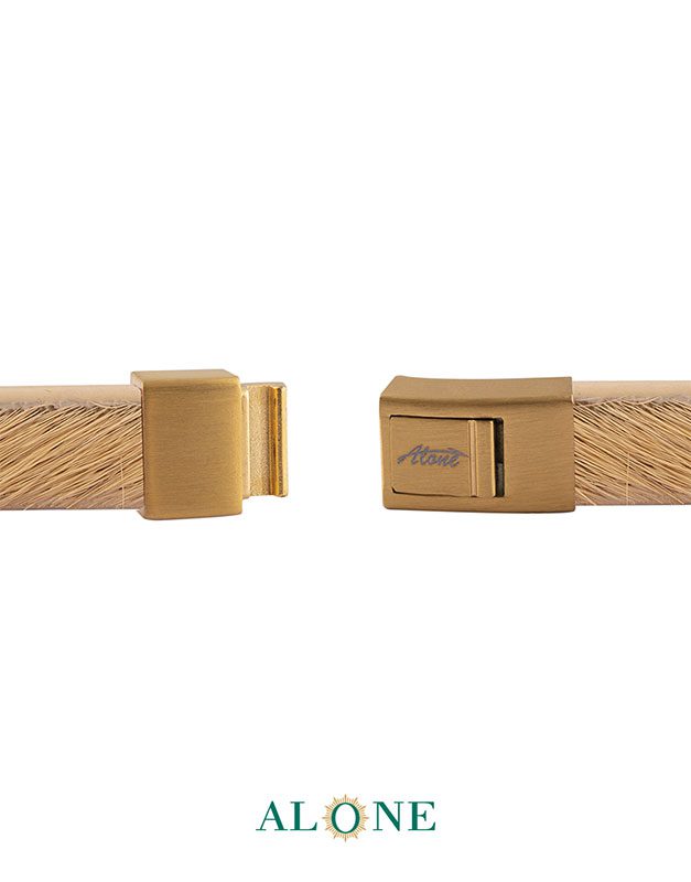 بند مچ چرم دو دور كرم-قهوه اي 13-2066 - Image 3