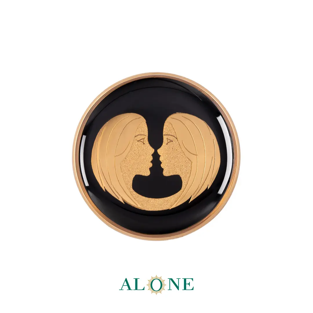 پلاک دستبند چرم زنانه گرد سایز 20 انیکس خرداد