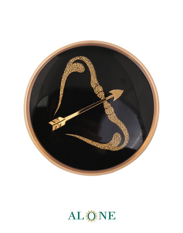 پلاک گرد سایز 25 انیکس آذر