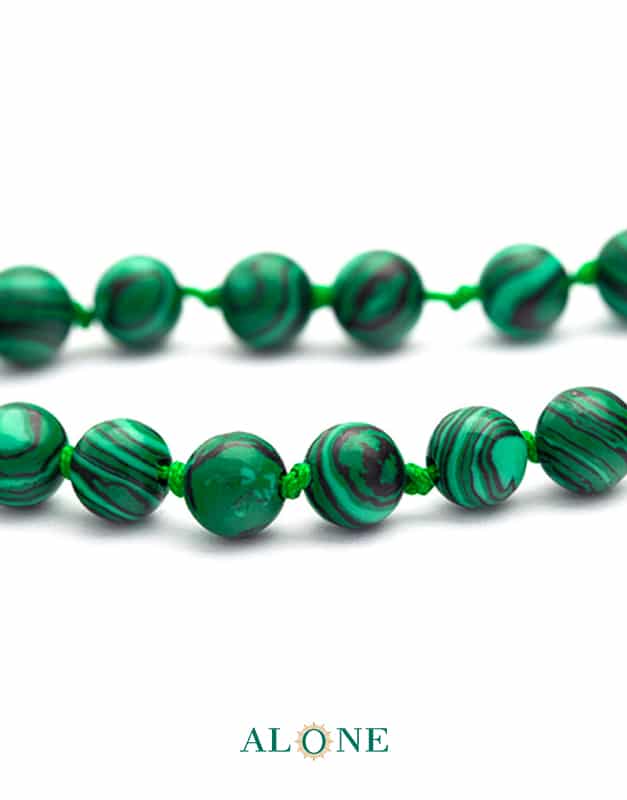 سنگ گره ای بلند 60 مالاکیت ساده قطر 6 - Image 2