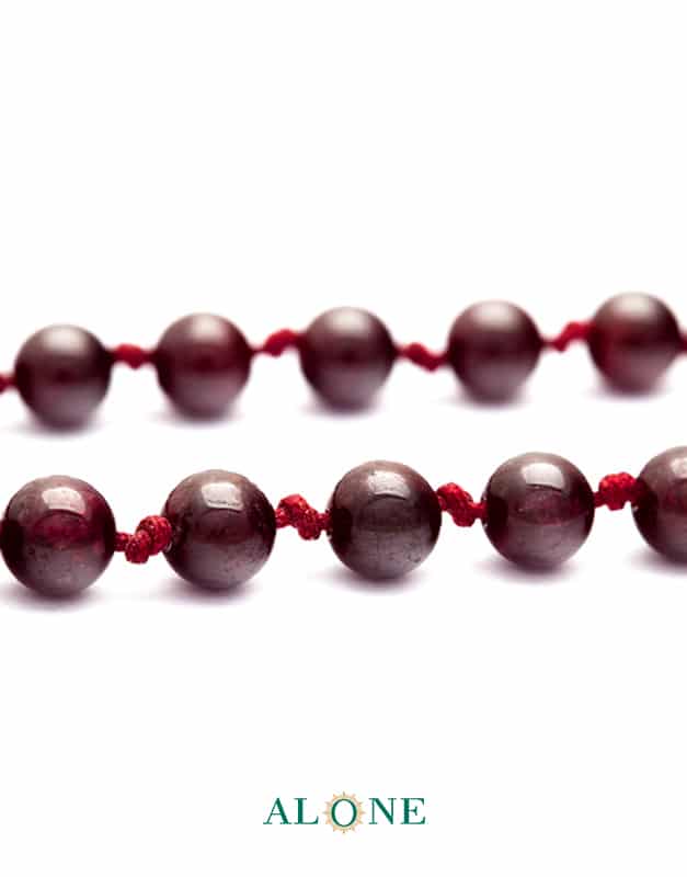 سنگ گره ای بلند 60 گارنت ساده قطر 6 - Image 2