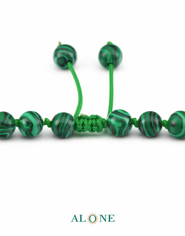 سنگ گره ای بلند 60 مالاکیت ساده قطر 6 - Image 3