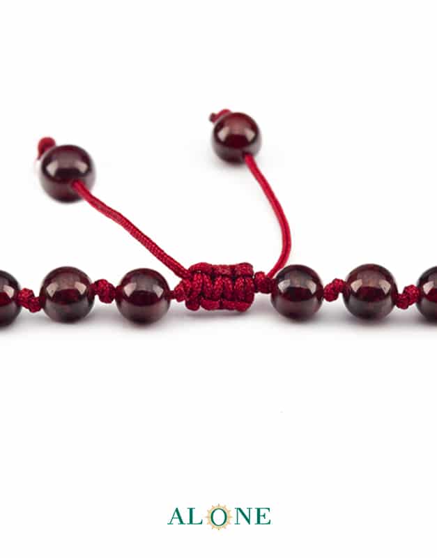 سنگ گره ای بلند 60 گارنت ساده قطر 6 - Image 3