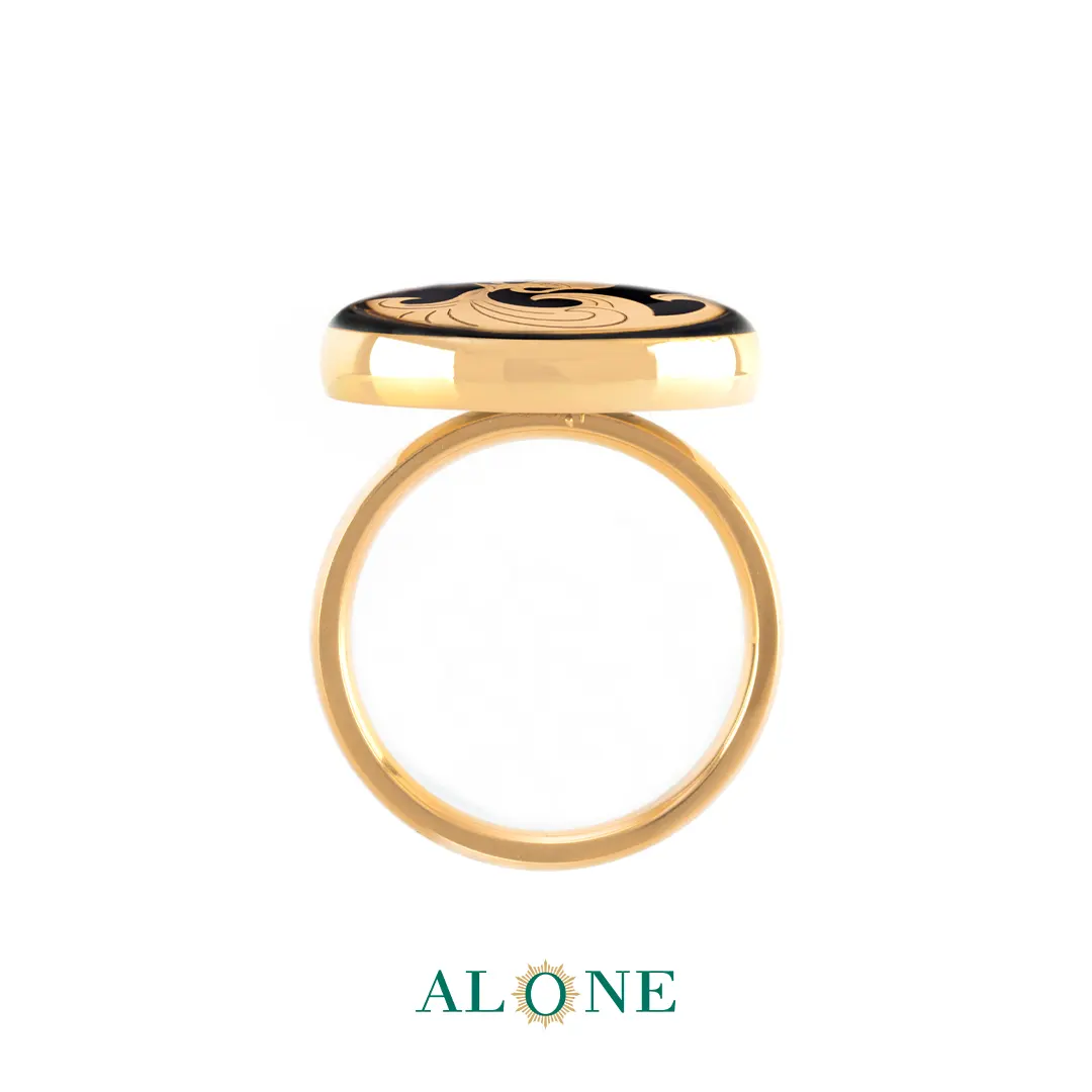 انگشتر گرد انیکس بهمن - Image 2