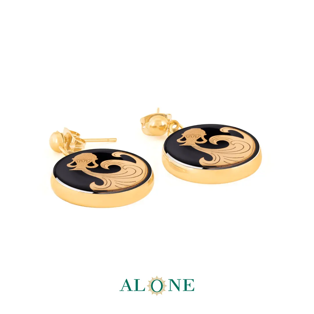 گوشواره گرد انیکس بهمن - Image 2