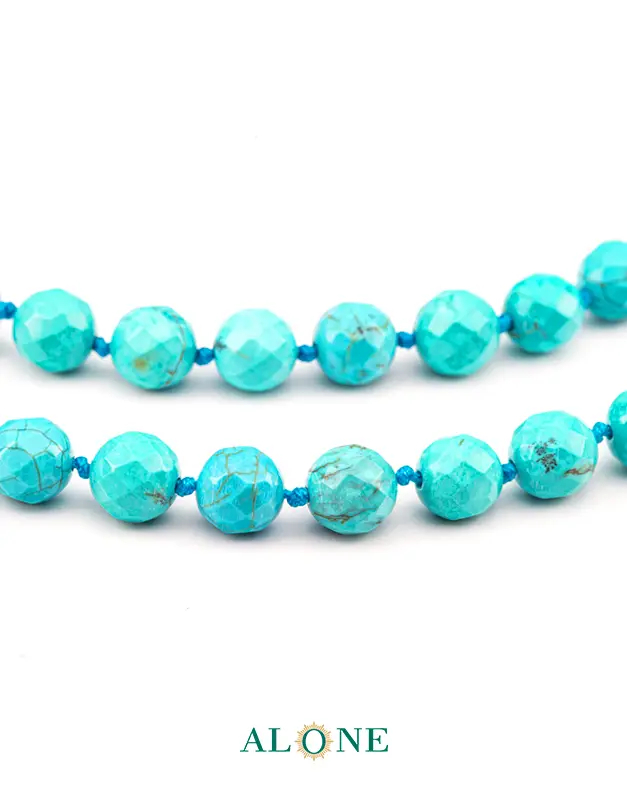 سنگ گره ای بلند 60 فیروزه تراش قطر 8 - Image 2