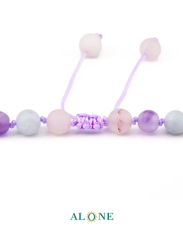 سنگ گره ای کوتاه 50 کوارتز رنگی ساده مات قطر 6 - Image 3