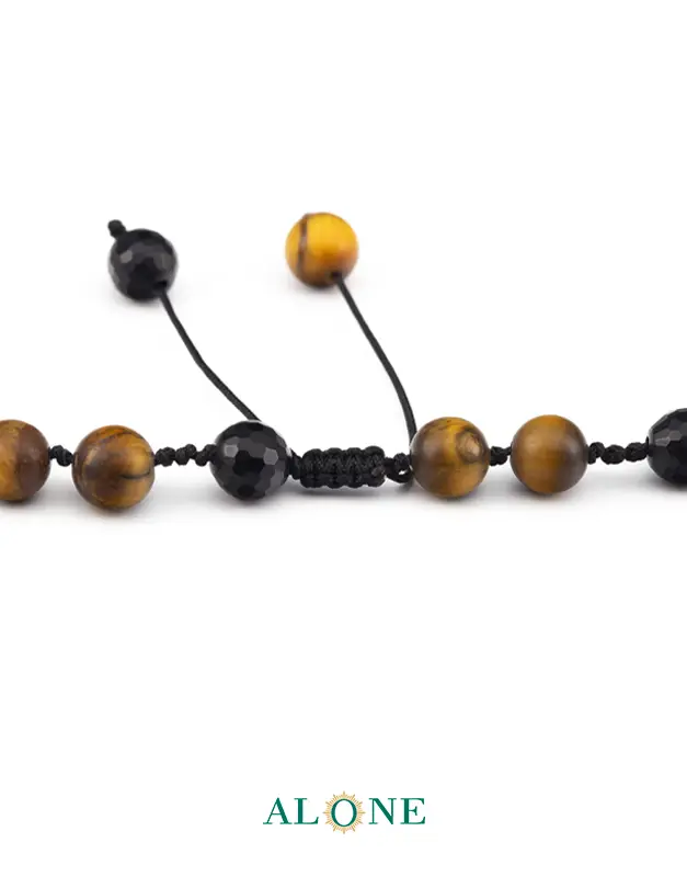 سنگ گره ای بلند 60 میکس تایگر چوبی / انیکس قطر 8 - Image 3