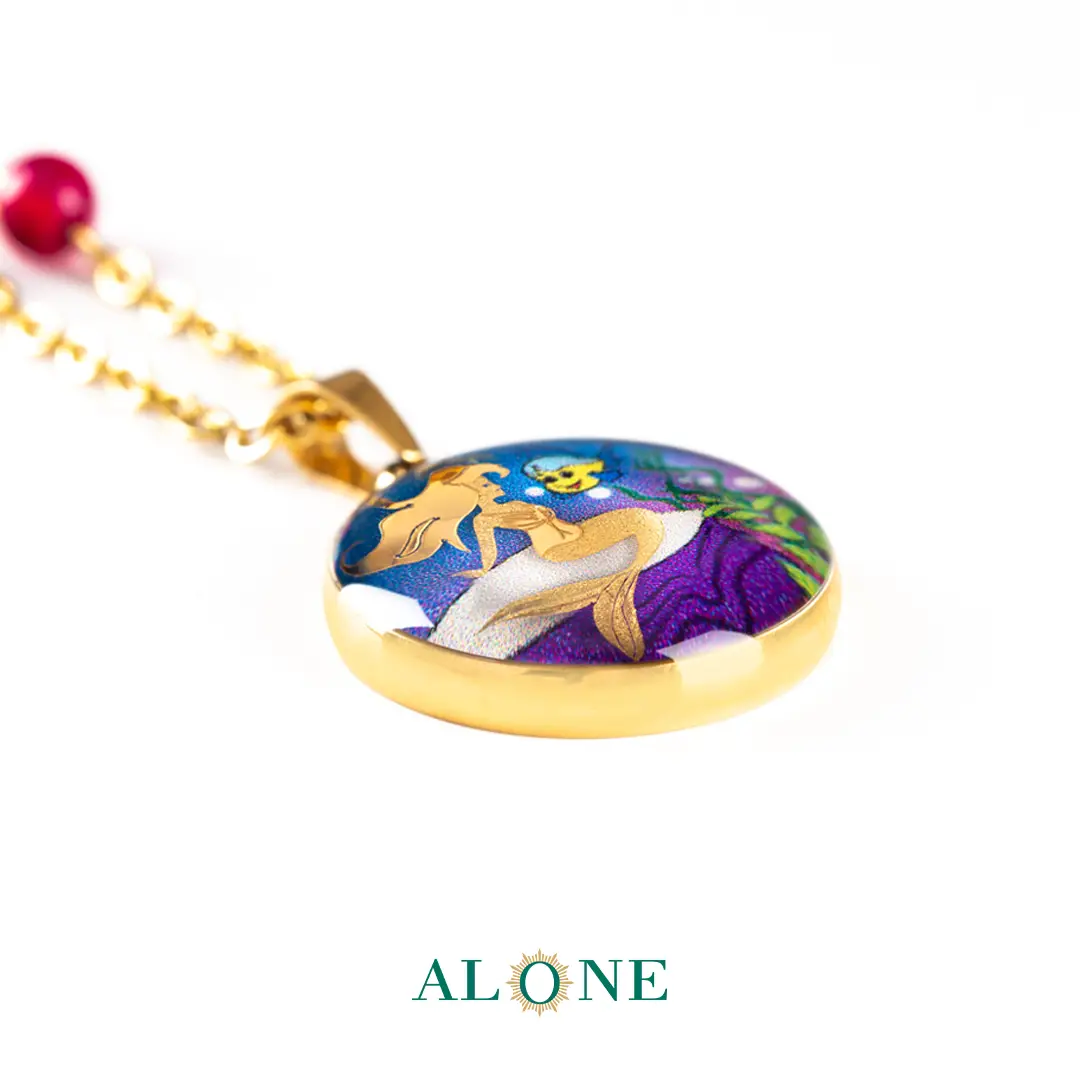 گردنبند کودکانه پری دریایی - Image 3