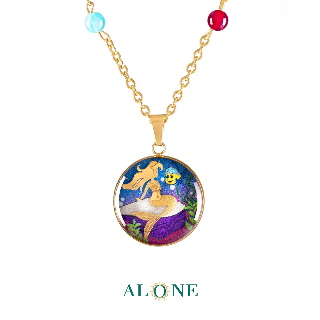 گردنبند کودکانه پری دریایی - Image 2