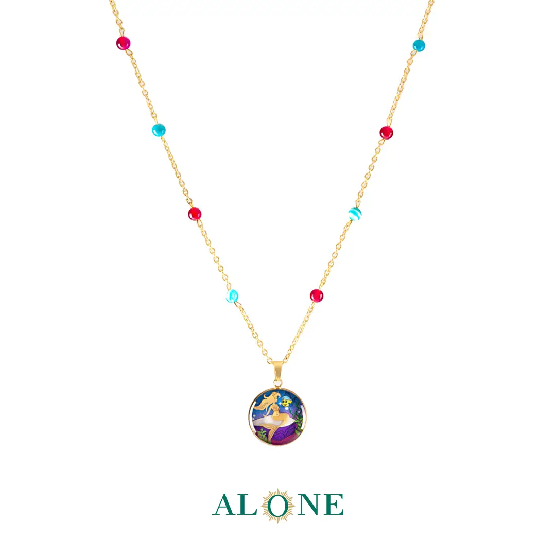 گردنبند کودکانه پری دریایی