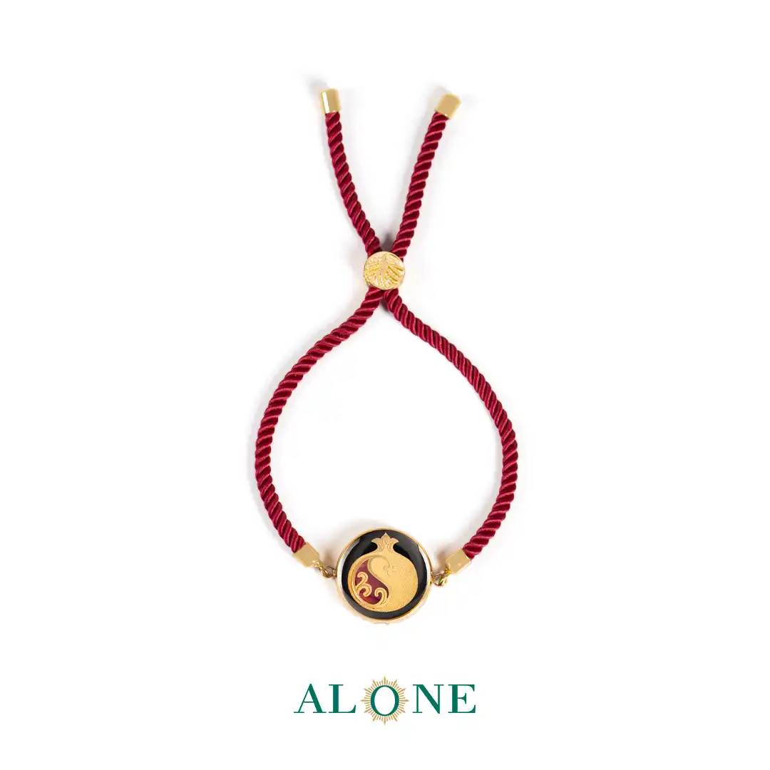 دستبند مارشال زرشکی انار