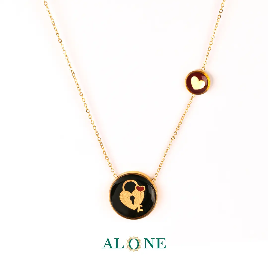 گردنبند چشم نظر انیکس قفل و کلید