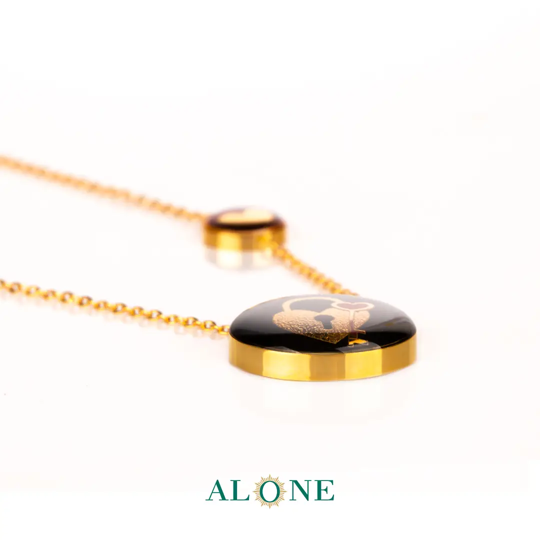 گردنبند چشم نظر انیکس قفل و کلید - Image 2