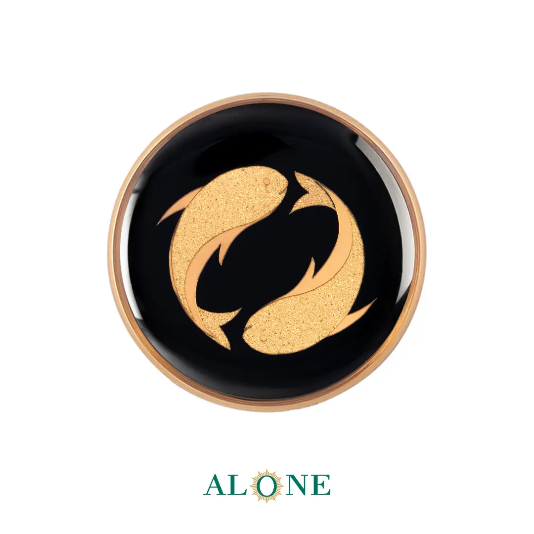 پلاک دستبند چرم مردانه گرد سایز 25 انیکس اسفند جدید