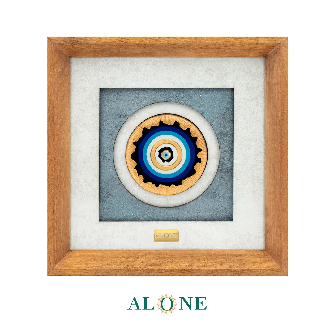 تابلو میسان قهوه ای 21*21