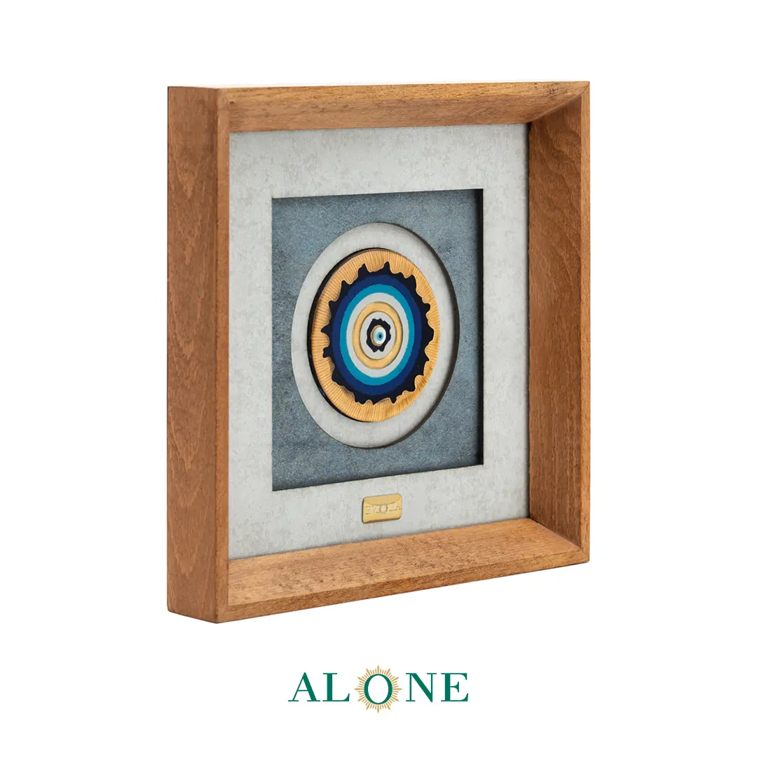 تابلو میسان قهوه ای 21*21 - Image 2