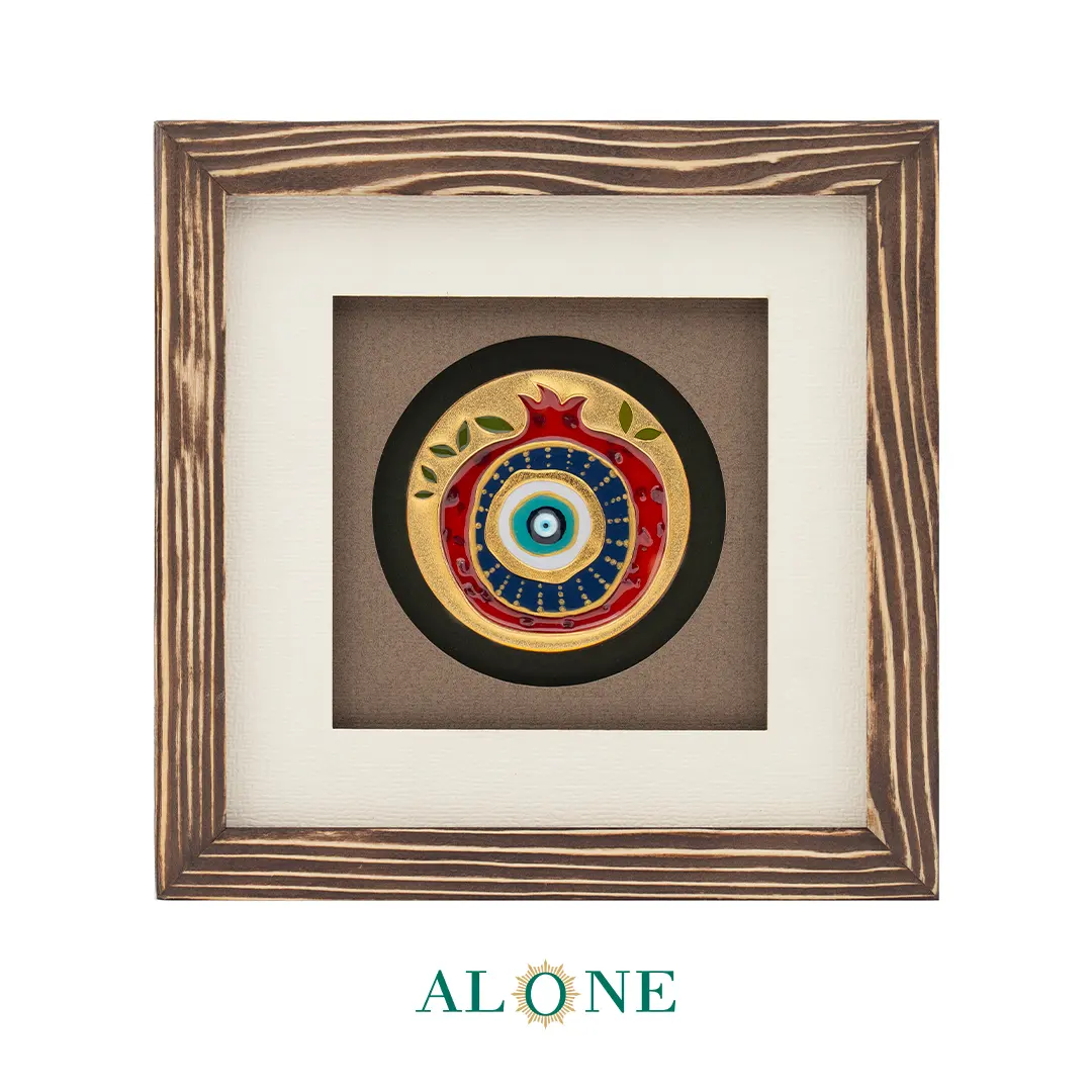 تابلو ناردون قهوه ای 21*21