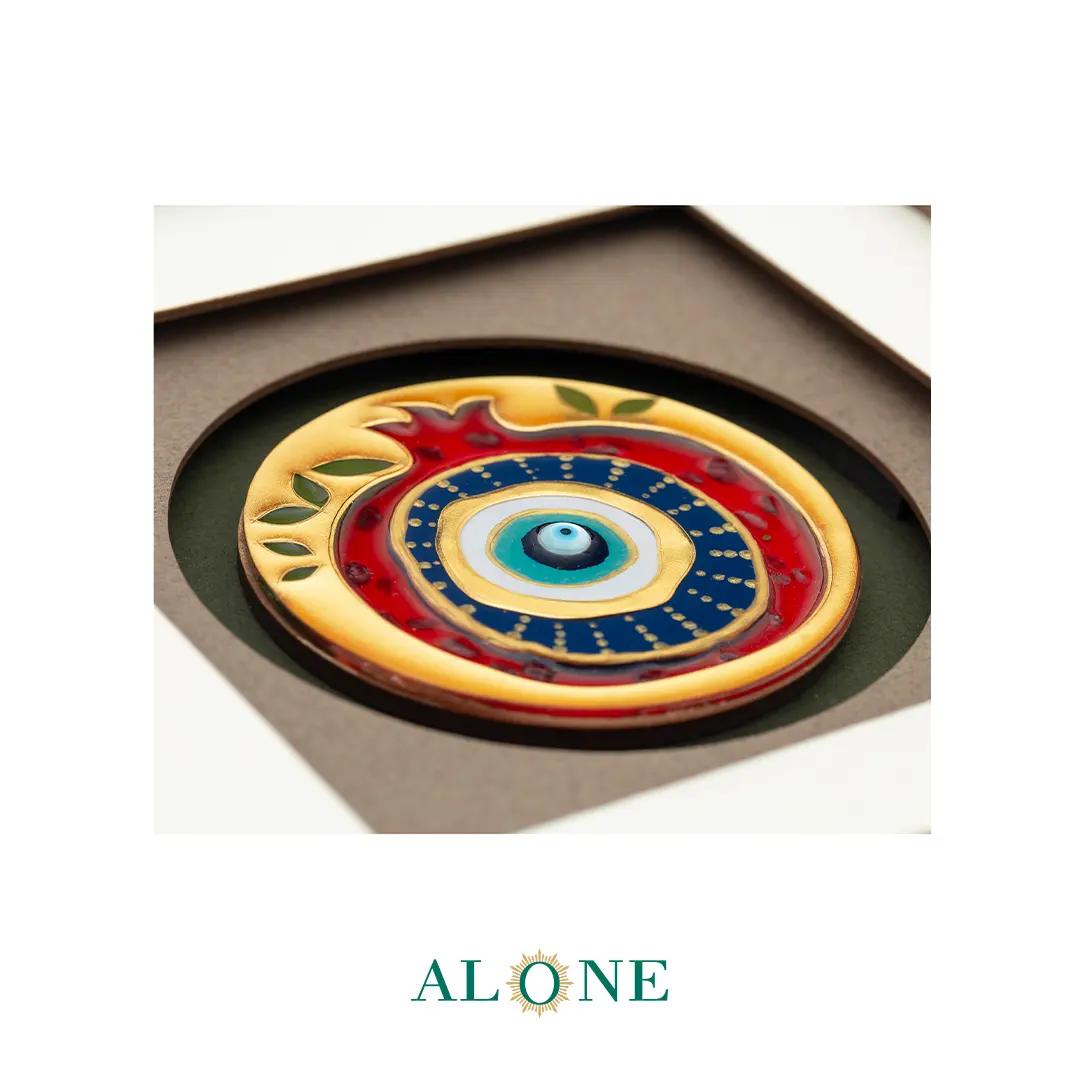 تابلو ناردون قهوه ای 21*21 - Image 3