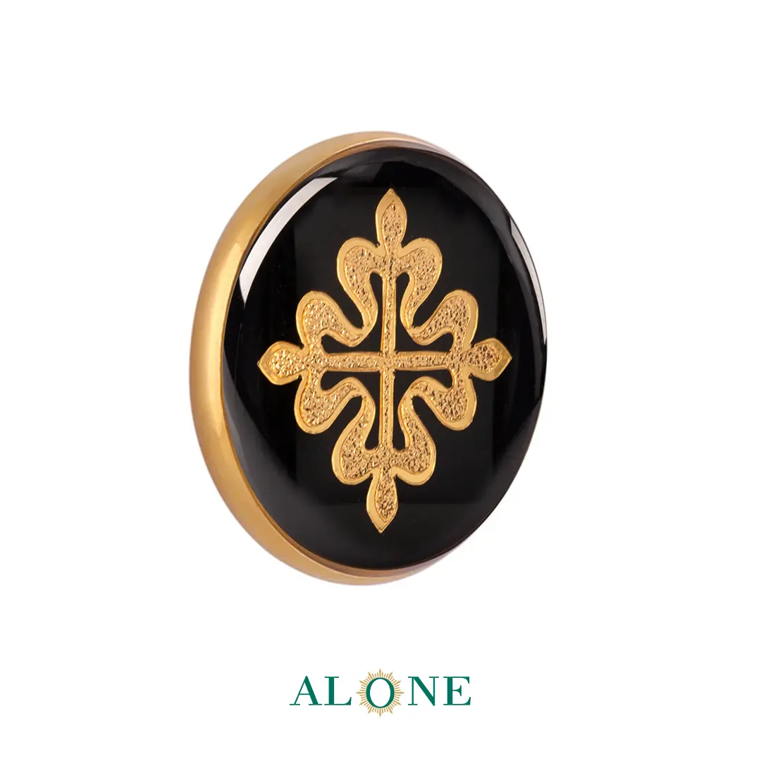 پلاک دستبند چرم مردانه گرد سایز 25 انیکس پتک فیلیپ - Image 2