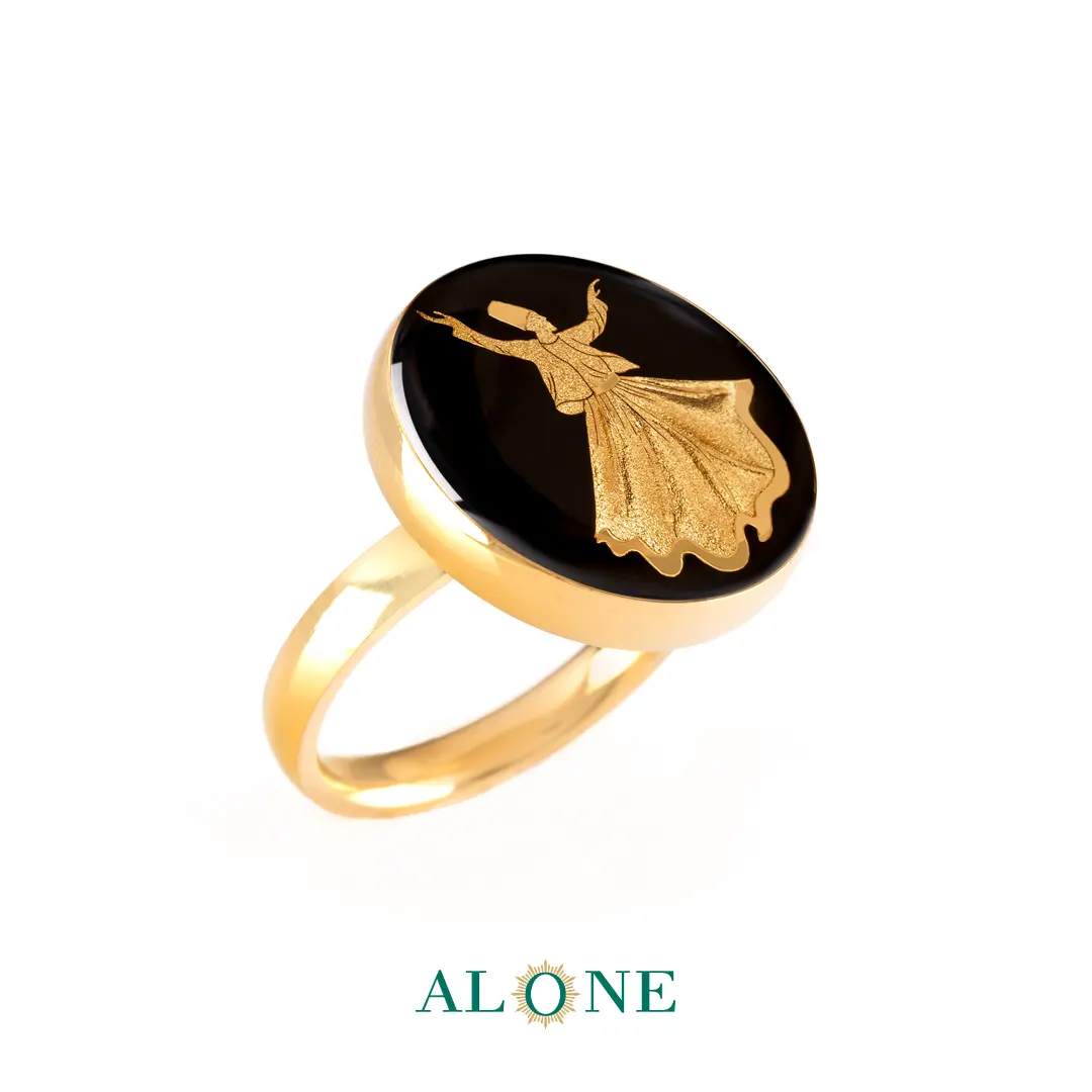 انگشتر گرد انیکس رقص سماع (جدید)