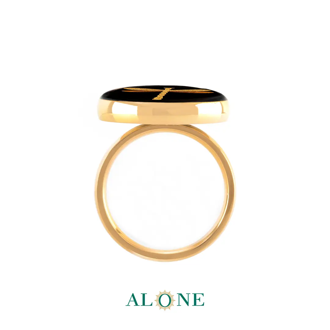 انگشتر گرد انیکس سنجاقک - Image 3