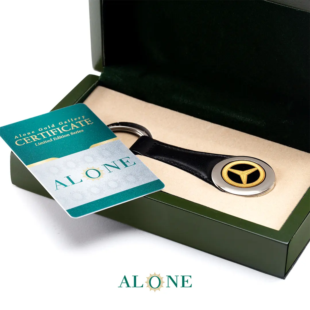 جاسوئیچی گرد مشکی Black Mint انیکس Benz - Image 6