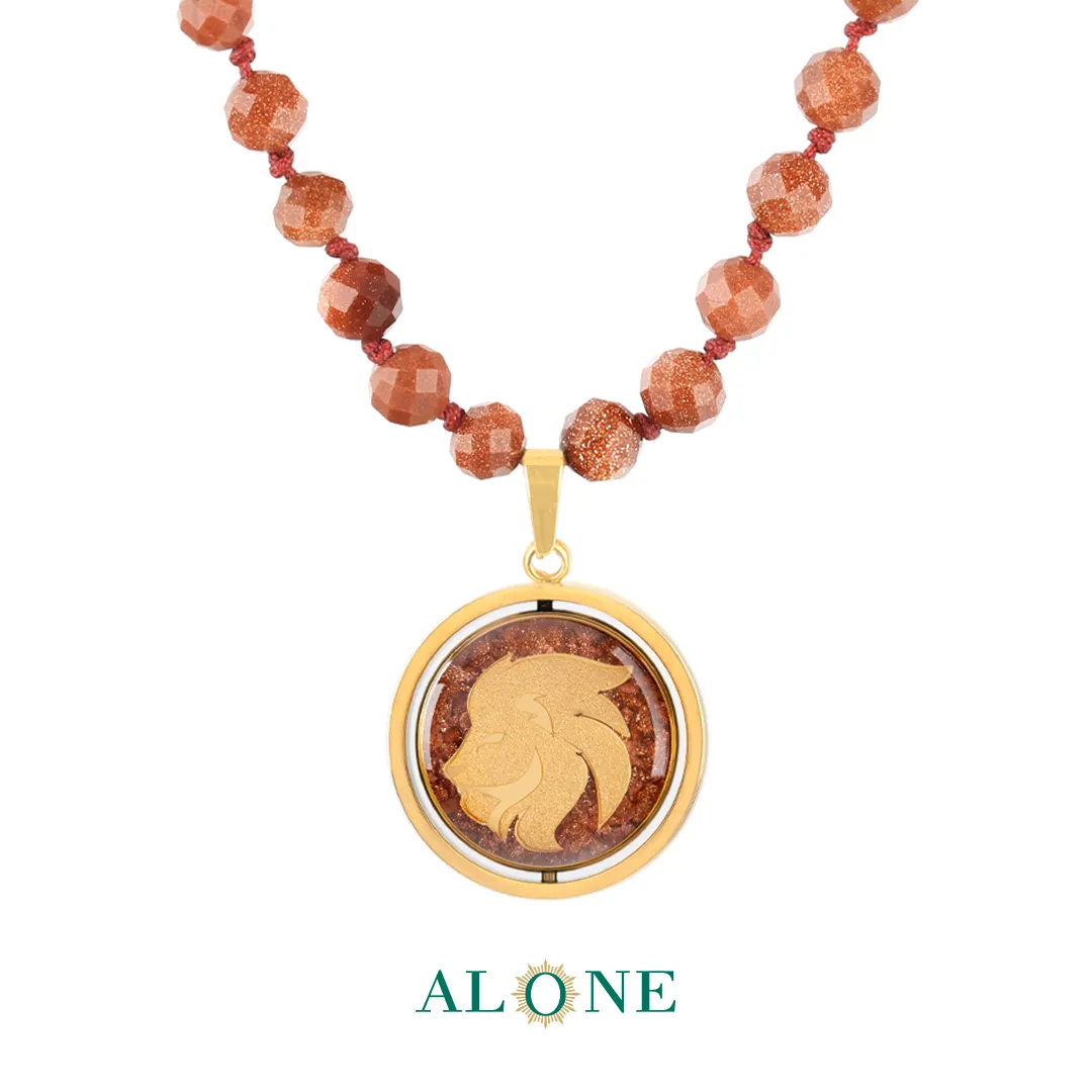 گردنبند دو رو دلربا آجری مرداد