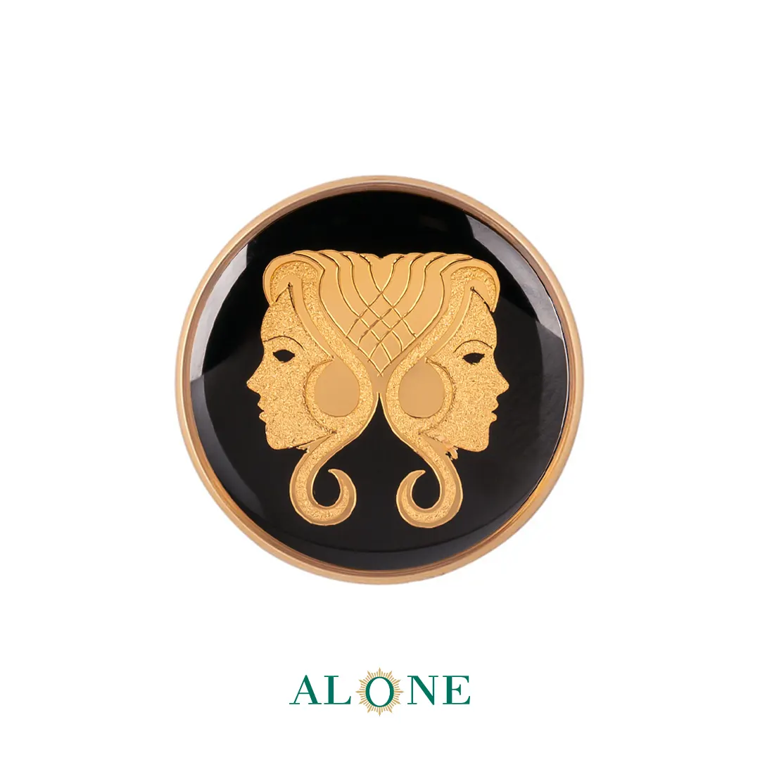 پلاک دستبند چرم زنانه گرد سایز 20 انیکس خرداد (جدید)