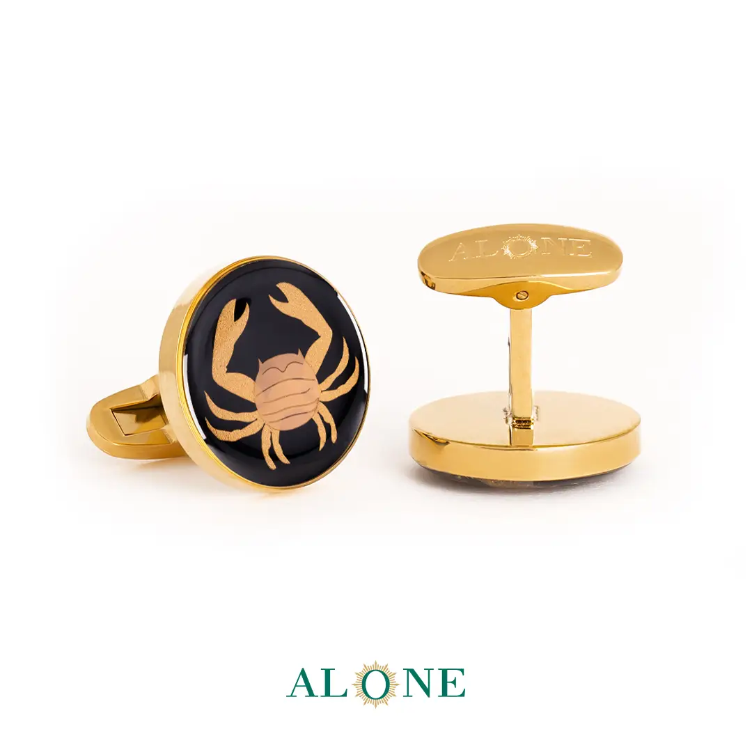 دکمه سردست گرد انیکس تیر