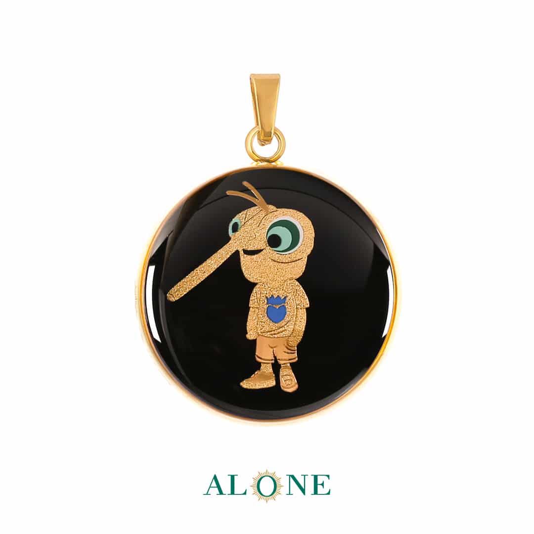 آویز بزرگ گرد انیکس پشه