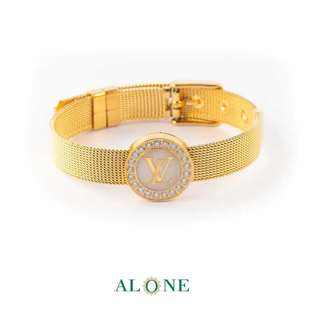 دستبند ساعتی صدفی لویی ویتون