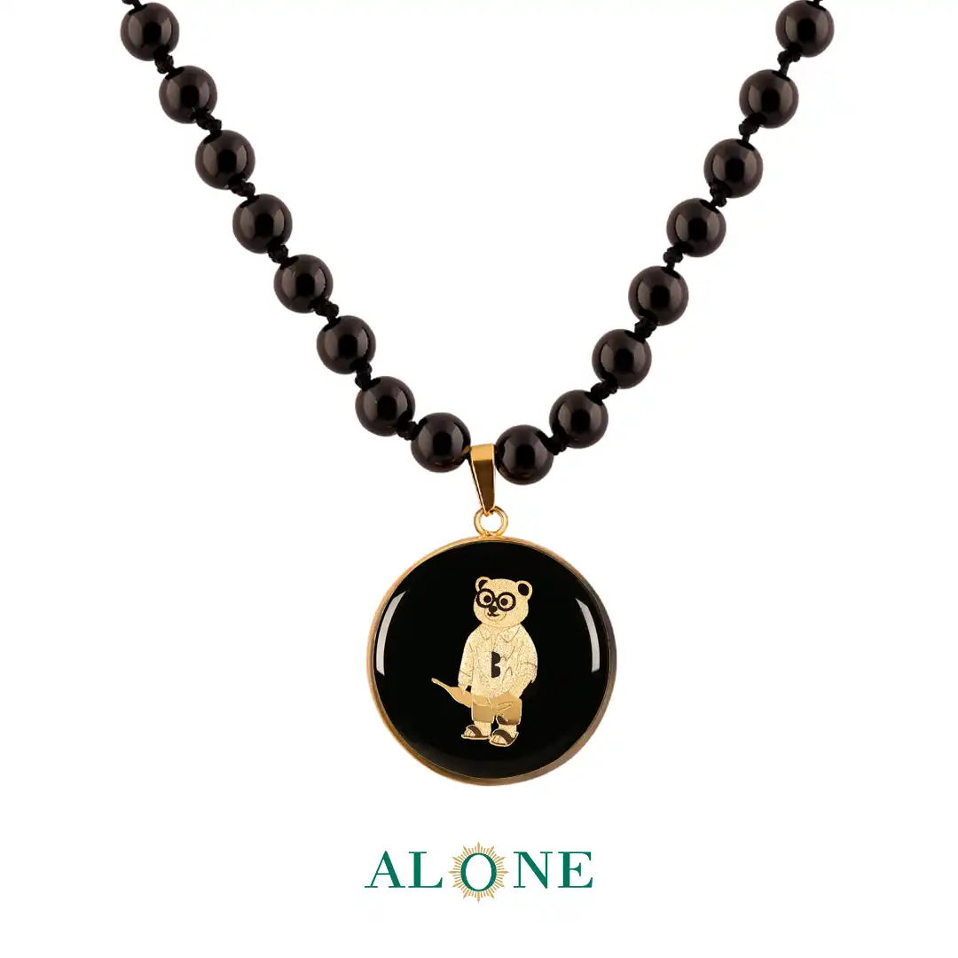 گردنبند بزرگ گرد انیکس تدی