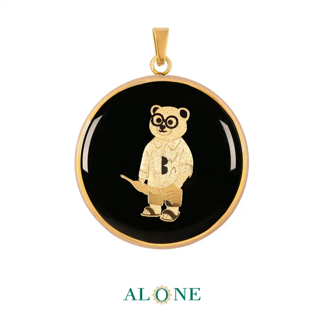 آویز بزرگ گرد انیکس تدی