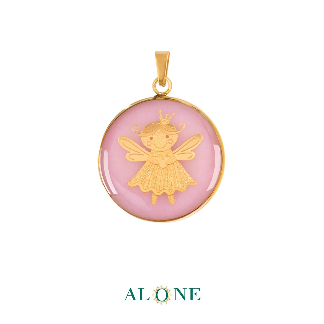 آویز یاسی صدفی تیدا (قالب کوچک)